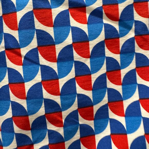 Psycho Bunny Swim Trunks Mens XXL Blue Red Mesh Lined Beach Coastal + Pockets - Picture 8 of 12